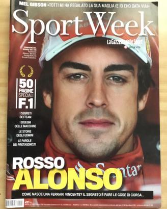 Sportweek 13/3/10 Fernando Alonso + Mel Gibson