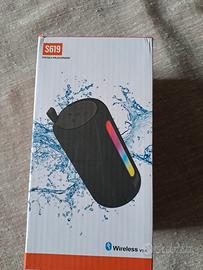 S619 Portable Wirless Speaker Nuovo. 