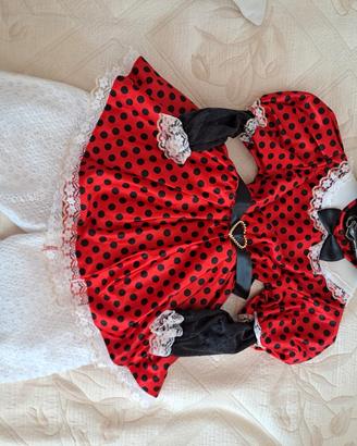 Vestito carnevale Minnie bambina