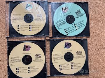 4 CD originali Canta tu