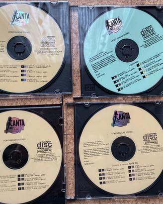 4 CD originali Canta tu