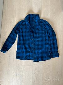 Camicia Flanella UNIQLO quadri blu