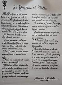 La preghiera del medico