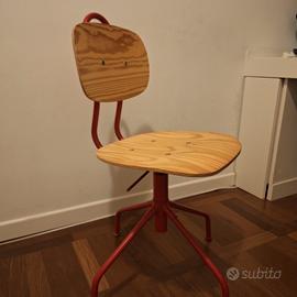 Sedia girevole ragazzi