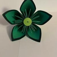 3 Fiori in carta fatti a mano