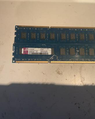 Kit ram 2stick da 2 gb per totale 4 gb - DDR3