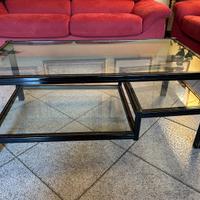 Tavolino in vetro da soggiorno