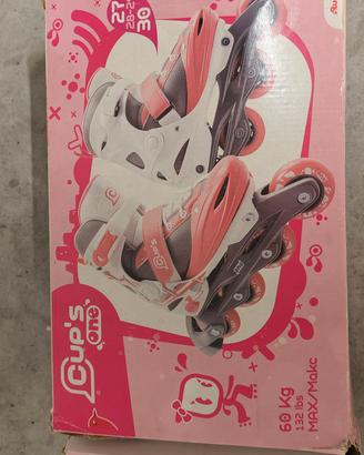 Cup's One pattini in linea taglia 27 28 29 30