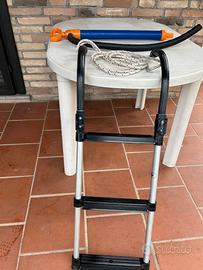 Scaletta + pompa manuale