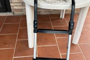 Scaletta + pompa manuale