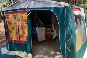 Carrello tenda automatico