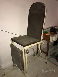 Poltrona lettino dottore antica