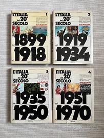 volumi L'Italia del 20 secolo