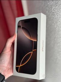 Iphone 16 pro 128 giga colore sabbia