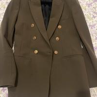 Giacca Zara taglia M verde scuro