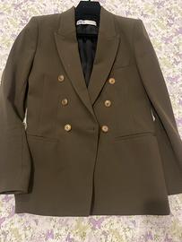 Giacca Zara taglia M verde scuro