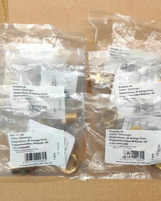 Raccordo a compressione in ottone M16x1/2