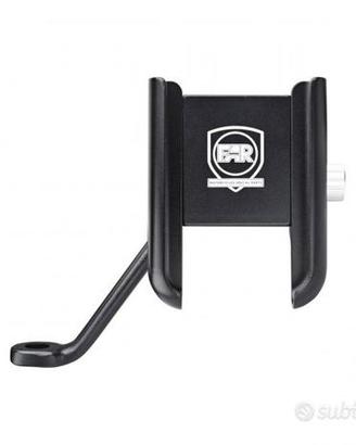 Porta telefono universale 360° alluminio nero