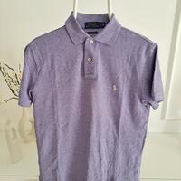 Maglietta polo da uomo Ralph Lauren lilla