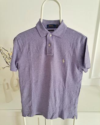 Maglietta polo da uomo Ralph Lauren lilla