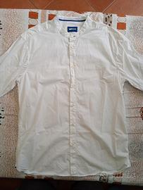 camicia Gas bianca colletto coreano leggera XL