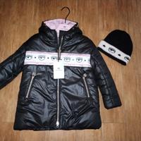 Chiara ferragni piumino bambina e cappello