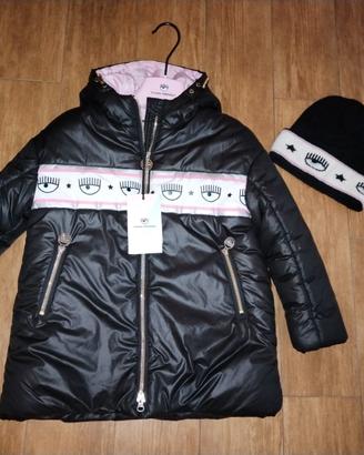 Chiara ferragni piumino bambina e cappello