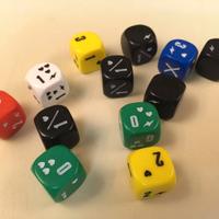 Dadi speciali per Descent prima edizione