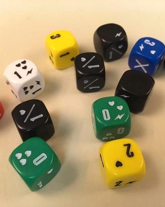 Dadi speciali per Descent prima edizione