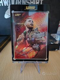 Conor Mcgregor x Tyson Beck on card auto 