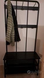 Attaccapanni e poggia scarpe