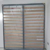 Rete con doghe in legno 180x200