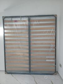 Rete con doghe in legno 180x200