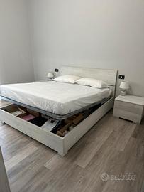 Letto matrimoniale e materasso