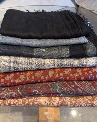 Sciarpe Lana, cashmere e cotone
