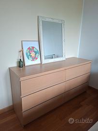 cassettiera malm ikea 