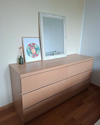 cassettiera malm ikea 
