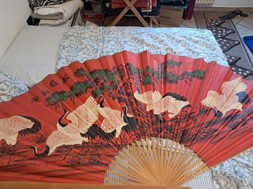 ventaglio gigante da parete  vintage 120 cm  