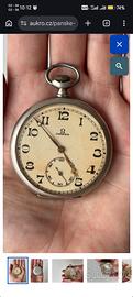 Orologio da tasca OMEGA in argento