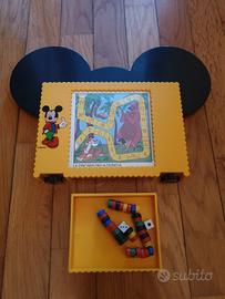 Gioco Topolino meccanico portatile: dama, sfide