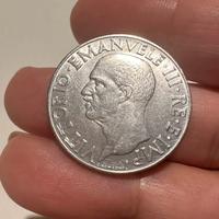 Moneta Italia 1 lira • 1942