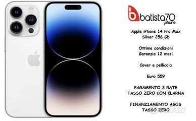Apple iPhone 14 Pro Max Silver 256 Gb