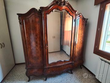camera in legno di radica 