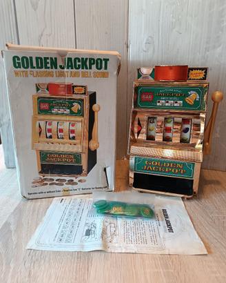 Slot Machine Vintage "Golden Jackpot" - Waco Japan