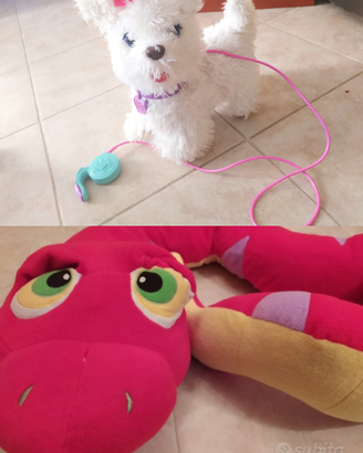 Peluche biscione/cane interattivo furReal GoGo