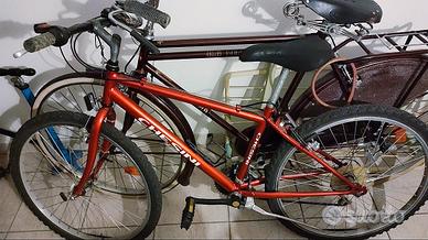 Bicicletta Chesini rossa per ragazzo/ragazza