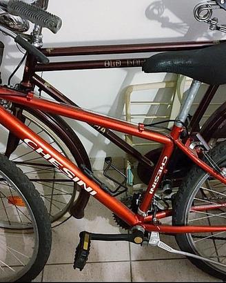 Bicicletta Chesini rossa per ragazzo/ragazza