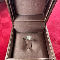 Anello Salvini Damiani Oro Bianco con Diamanti