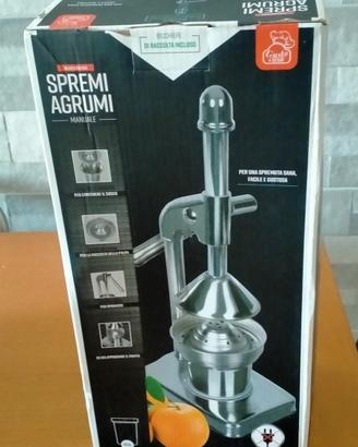 Spremiagrumi manuale in acc.inox