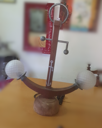 Lampada a forma di ancora